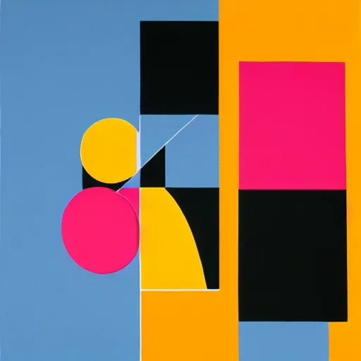 Image similar to A phone, abstract painting in the style of Sophie Taeuber-Arp and Gary Hume and Tatsuro Kiuchi, flat colour-block style, geometric abstraction, earthy light pastel colours