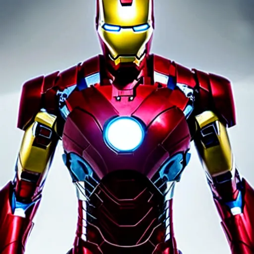 Prompt: still photo of futuristic bleeding edge iron man suit, highly detailed, photorealistic portrait, bright studio setting, studio lighting, crisp quality and light reflections, unreal engine 5 quality render