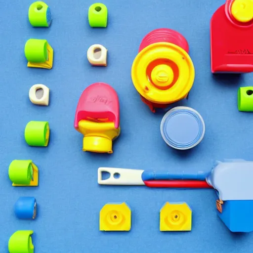 Image similar to Photo of a fully functional guilloutine designed by Fisher Price