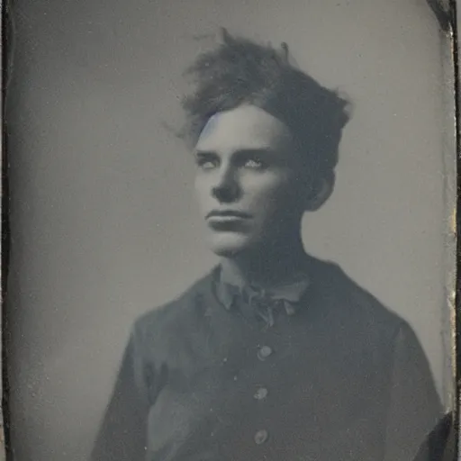 Prompt: tintype photo of a chupacabra
