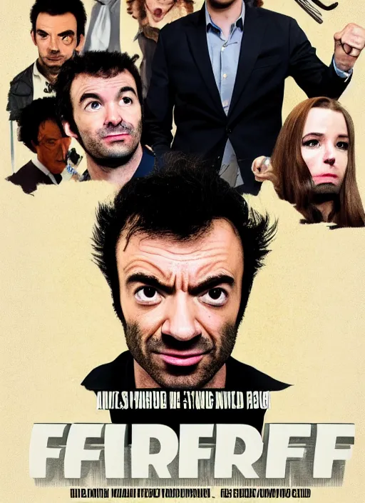 Image similar to Nathan Fielder as Wolverine movie poster