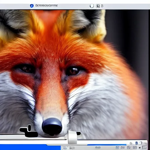 Prompt: screenshot from a studio ghibl movie of a fox looking through a microscope