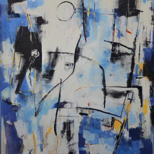 Image similar to abstract expressionist minimalist painting, interesting relationship within the composition, gestural, white sketchbook style, paint on canvas, power washed texture, masterpiece, by secundino hernandez