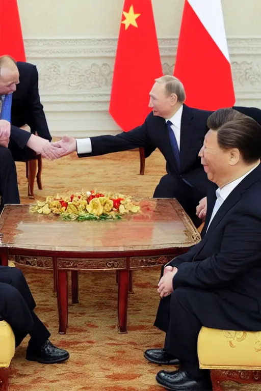 Image similar to xi jinping meeting vladimir putin