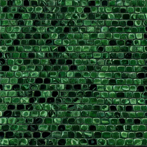 Image similar to Cracked emerald tile texture, unreal engine 5, high definition, repeating