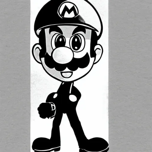 Image similar to super mario as the t - 1 0 0 0