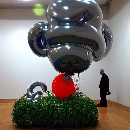 Image similar to “Jeff Koons baloon in the shape of an animal”