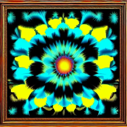 Image similar to masterpiece by benoit mandelbrot