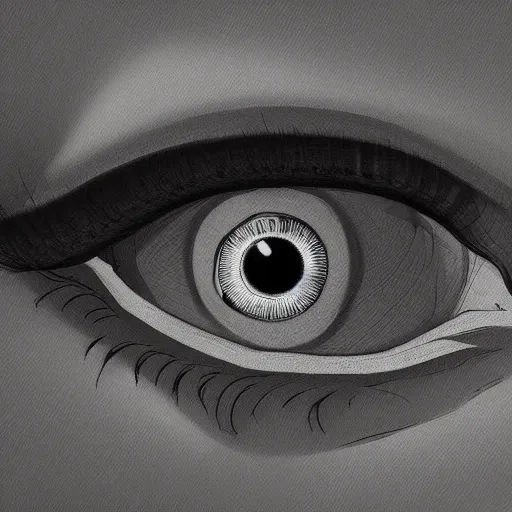 Image similar to never let them take the light behind your eyes, digital art, conceptual art