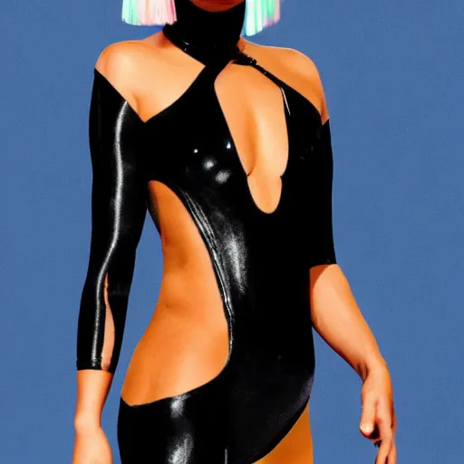 Image similar to Sia furler in a leotard