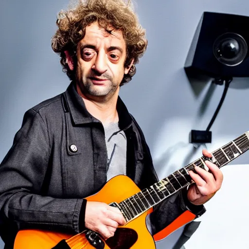 Image similar to gustavo cerati tiny desk