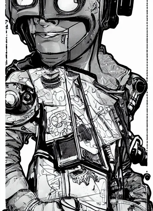 Image similar to cyberpunk mall cop. portrait by ashley wood and alphonse mucha and laurie greasley and josan gonzalez and james gurney. spliner cell, apex legends, rb 6 s, hl 2, d & d, cyberpunk 2 0 7 7. realistic face. vivid color. dystopian setting.