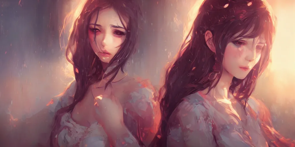 Image similar to a beautiful lebanese girl, intricate, highly detailed, digital painting, ambient lighting, sharp focus, illustration, official media, anime key visual, concept art, rich vivid colors, art by wlop