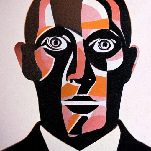 Prompt: anthropomorphic liquorice james herbert bond 0 0 7 allsorts portait