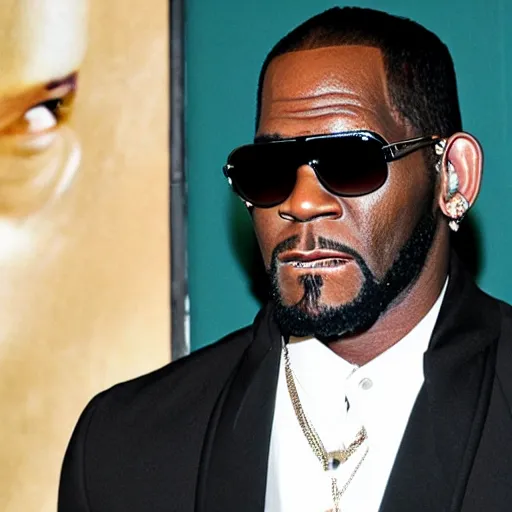 Image similar to r kelly with enormous ears