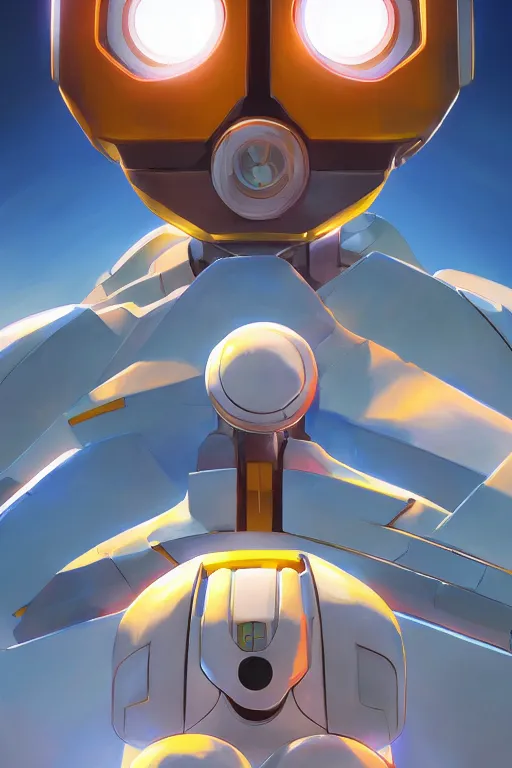 Image similar to metabots medabots medarotto medarot robot minimalist comics, behance hd by jesper ejsing, by rhads, makoto shinkai and lois van baarle, ilya kuvshinov, rossdraws global illumination ray tracing hdr radiating a glowing aura