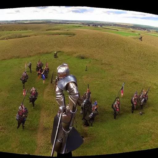 Image similar to gopro view of the battle of bannockburn