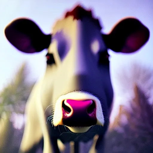 Prompt: epic professional digital art of 🐄!!!!!!🐭🍁, best on artstation, cgsociety, wlop, cosmic, epic, stunning, gorgeous, much detail, much wow, masterpiece W 1024