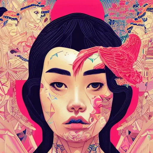 Image similar to Tristan Eaton, victo ngai, artgerm, Perfect princess