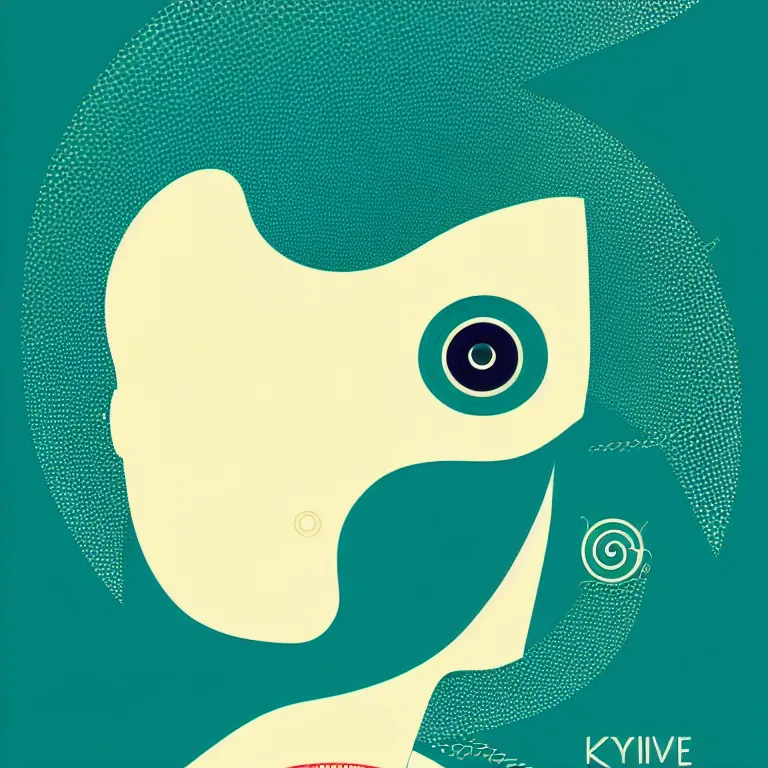 Image similar to stylized logo illustration, eye, sound wave, perception, sensory information, tatsuro kiuchi, victo ngai, kilian eng, hiroshi nagai, minimalist, vector art, popular on behance, [ [ award winning ] ]