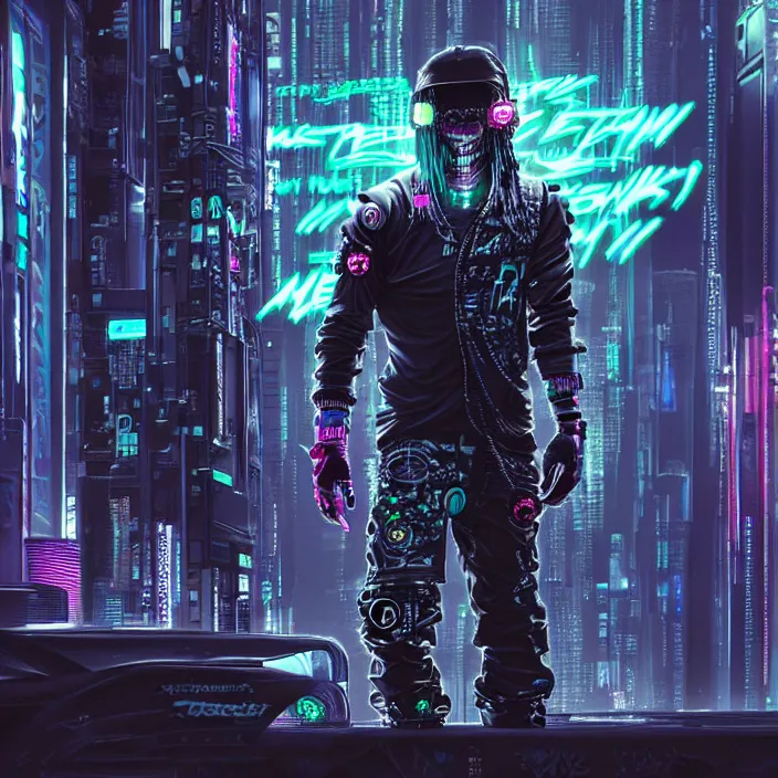 Image similar to cyberpunk monster energy