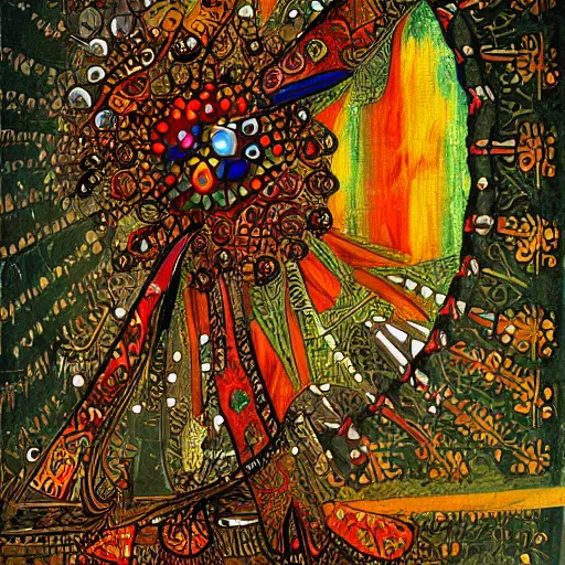 Image similar to 4 0 4 not found, apache server error, medival painting, intricate details, abstract deviantart