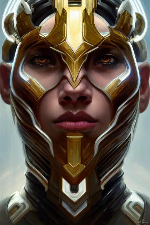 Image similar to symmetry!! portrait of cyborg loki in the style of god of war, machine parts embedded into face, intricate, elegant, highly detailed, digital painting, artstation, concept art, smooth, sharp focus, illustration, art by artgerm and greg rutkowski and alphonse mucha, 8 k