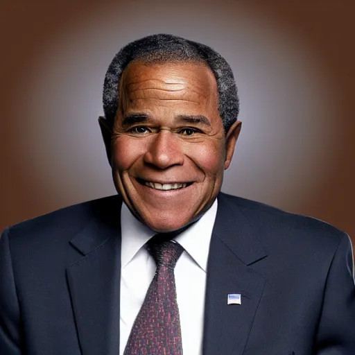 Image similar to african american george bush jr.