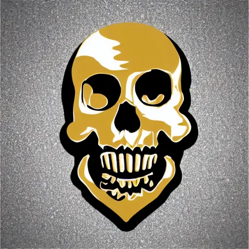 Image similar to death metal themed skull shaped microphone vector logo for a record label, dark, horrorcore, grunge, golden ratio