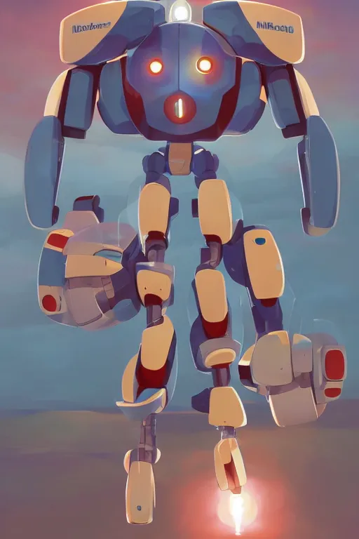 Image similar to metabots medabots medarotto medarot robot minimalist comics, behance hd by jesper ejsing, by rhads, makoto shinkai and lois van baarle, ilya kuvshinov, rossdraws global illumination ray tracing hdr radiating a glowing aura