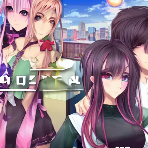 Image similar to visual novel