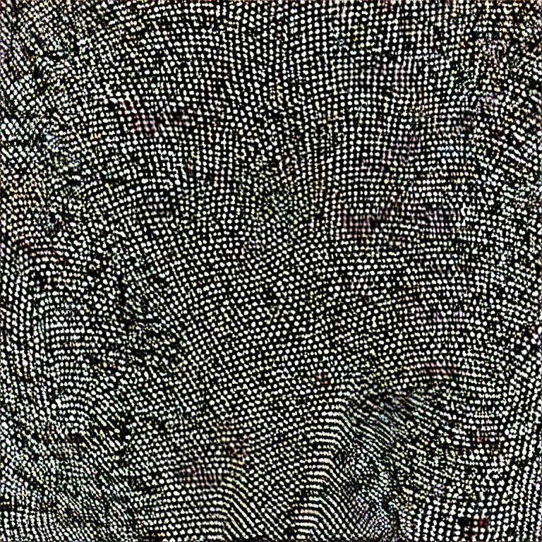 Image similar to a beautiful face made of illusory motion dazzle camouflage perlin noise optical illusion