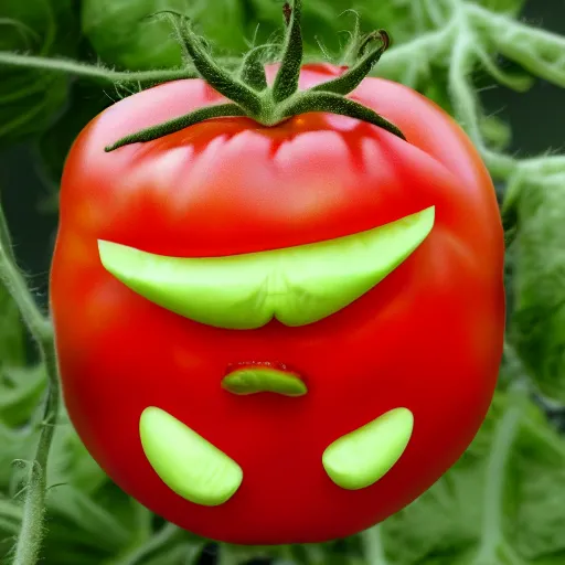 Prompt: Tomato monster, 4k