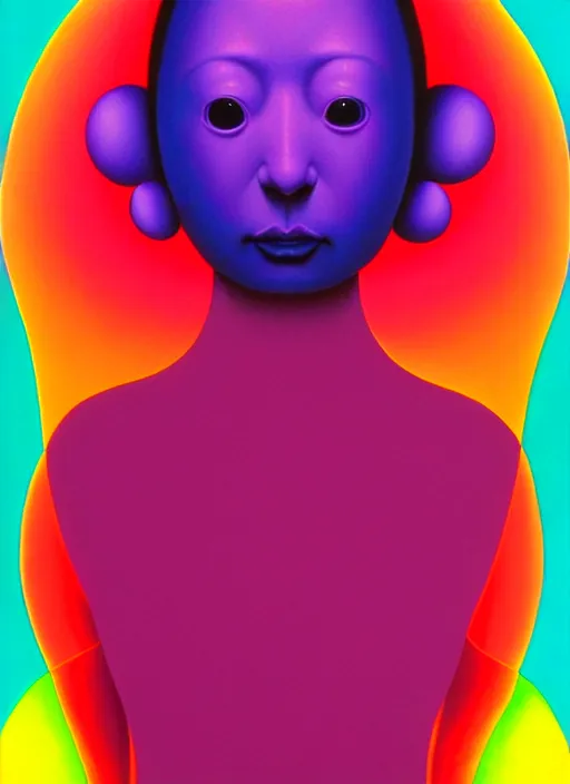 Prompt: womans aura by shusei nagaoka, kaws, david rudnick, airbrush on canvas, pastell colours, cell shaded!!!, 8 k