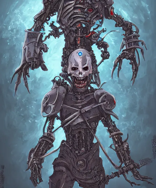 Prompt: a undead cyborg knight / necromancer in the style of studio ghibli in the style of junji ito trending on artstation deviantart pinterest furaffinity detailed realistic hd 8 k high resolution