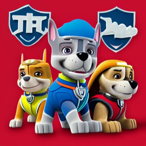 Image similar to thor in paw patrol