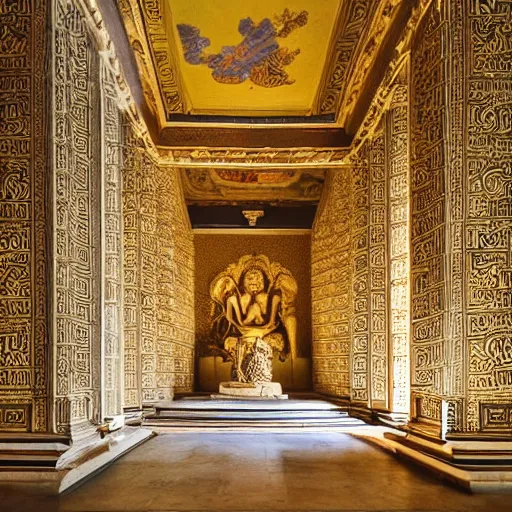 Image similar to a beautiful temple dedicated to zeus, award winning photograph