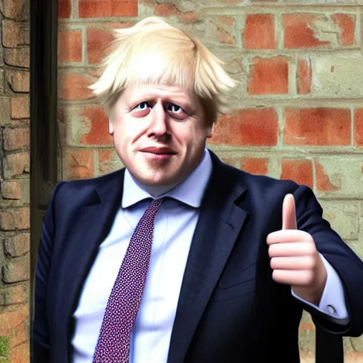 Prompt: Boris Johnson in playstation 2 gamet, lots of detail, ultra HD