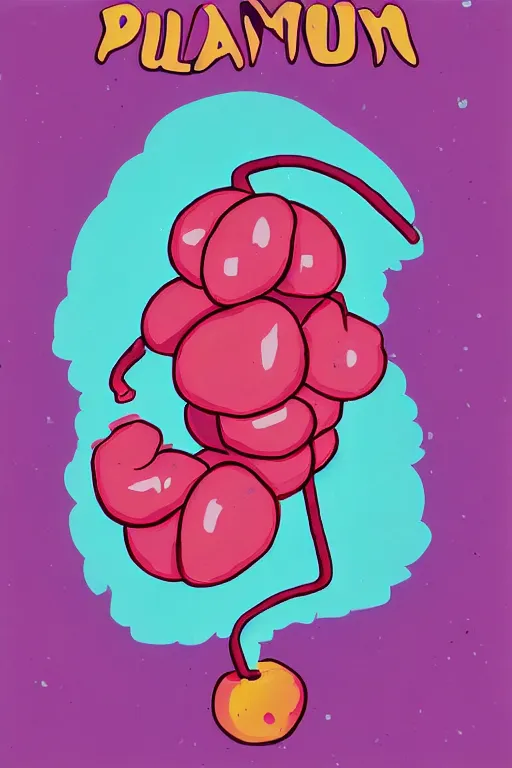 Prompt: plumbus with extra plum, hold the bus