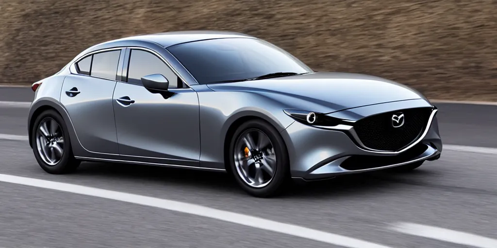 Image similar to “2022 Mazda REPU, high detail, ultra realistic, 4K HD”