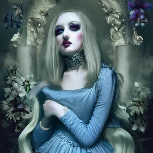 Prompt: scene of thoughts by Natalie Shau, masterpiece