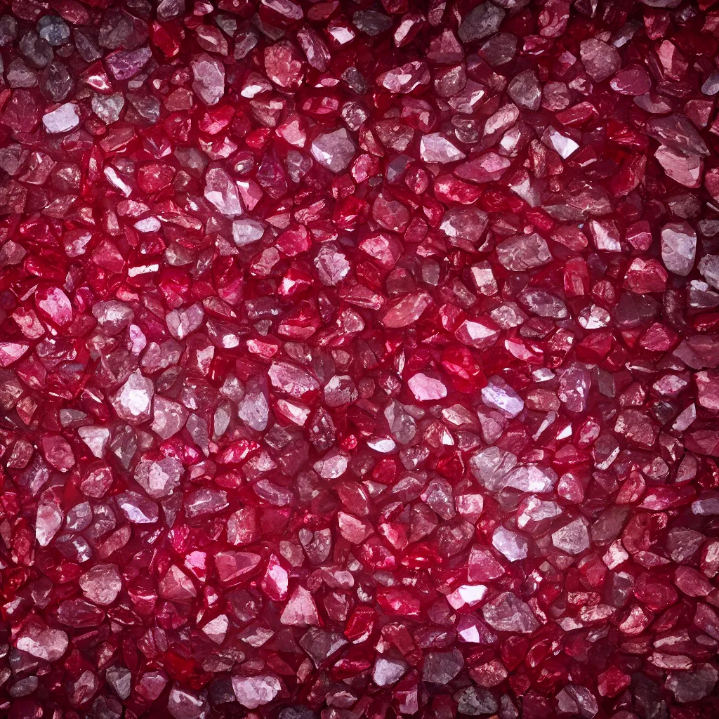 Prompt: huge ruby gem texture material, high definition, high detail, 8k, photorealistic