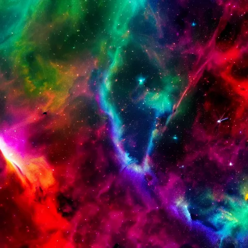 Stunning Nebula Photograph Nasa Psychedelic K Stable Diffusion Openart