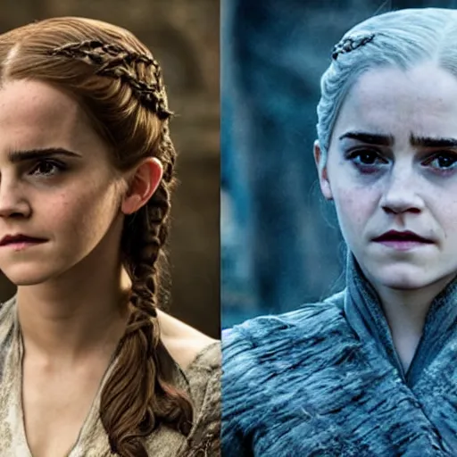 Image similar to still of emma watson in game of thrones