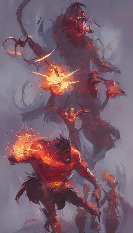 Image similar to rage, by disney concept artists