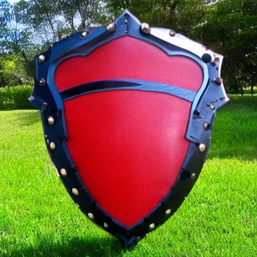 Image similar to a cute 3 d shield