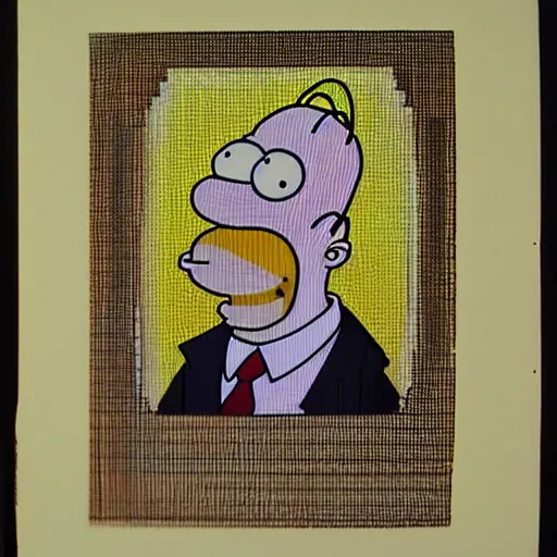 Image similar to Homer Simpson