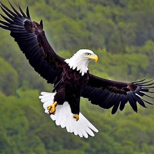 Image similar to obama bald eagle