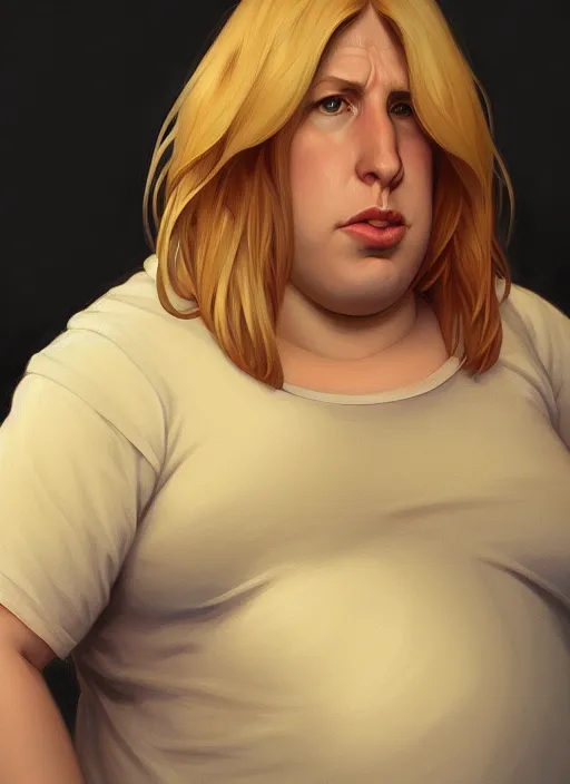 Prompt: portrait of chris griffin, young, intricate, highly detailed, ray tracing, digital painting, artstation, concept art, smooth, sharp focus, illustration, art by artgerm and greg rutkowski and alphonse mucha, 8 k