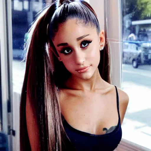 Prompt: Ariana Grande in the style of WLOP